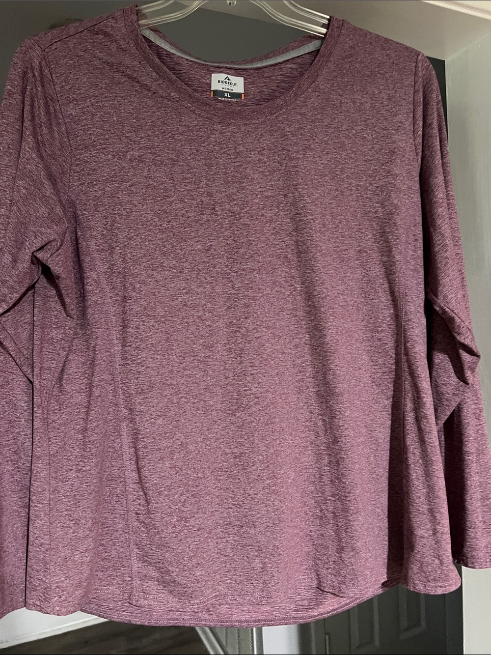 Ridgecut Women's Long-Sleeve Tee - Heather Plum